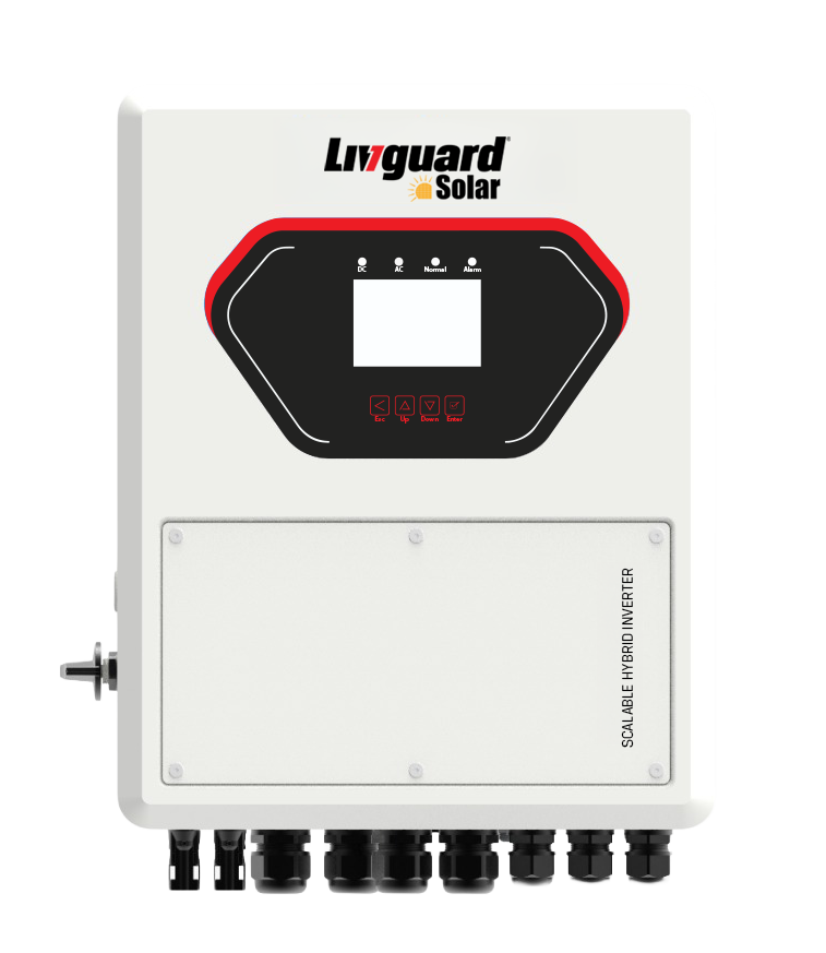 Livguard 3 kW DCR Hybrid Solar System + 3 kW Inverter + 5 kWh Battery